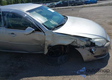 2007 Chevrolet Impala Lt from USA, damaged, VIN 2G1WT58N579355091